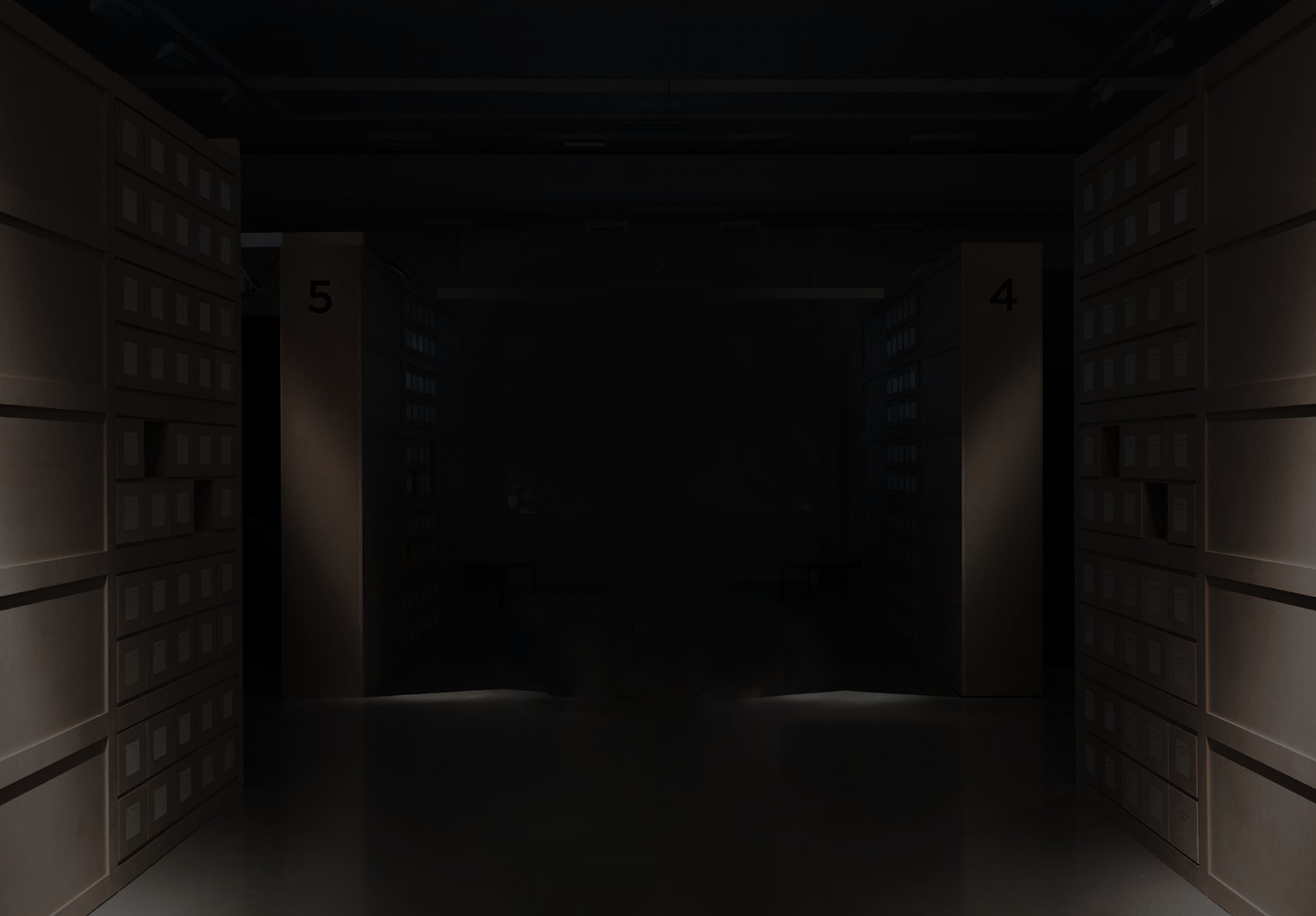 100 Treasures — archival wall