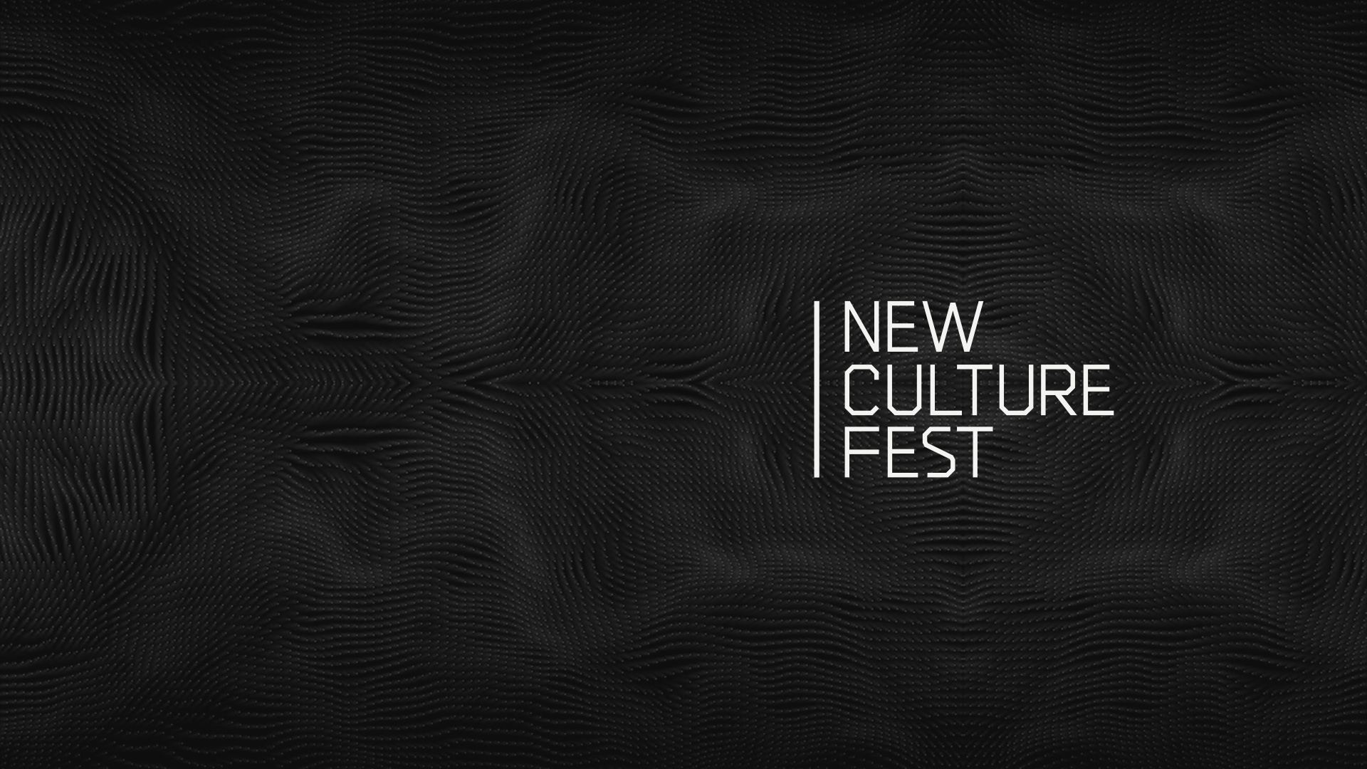 New Culture Festival — main stage mapping